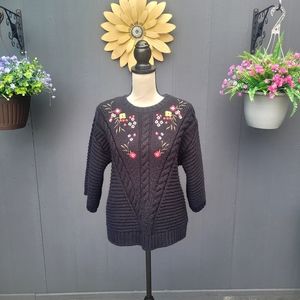 Context Floral Sweater